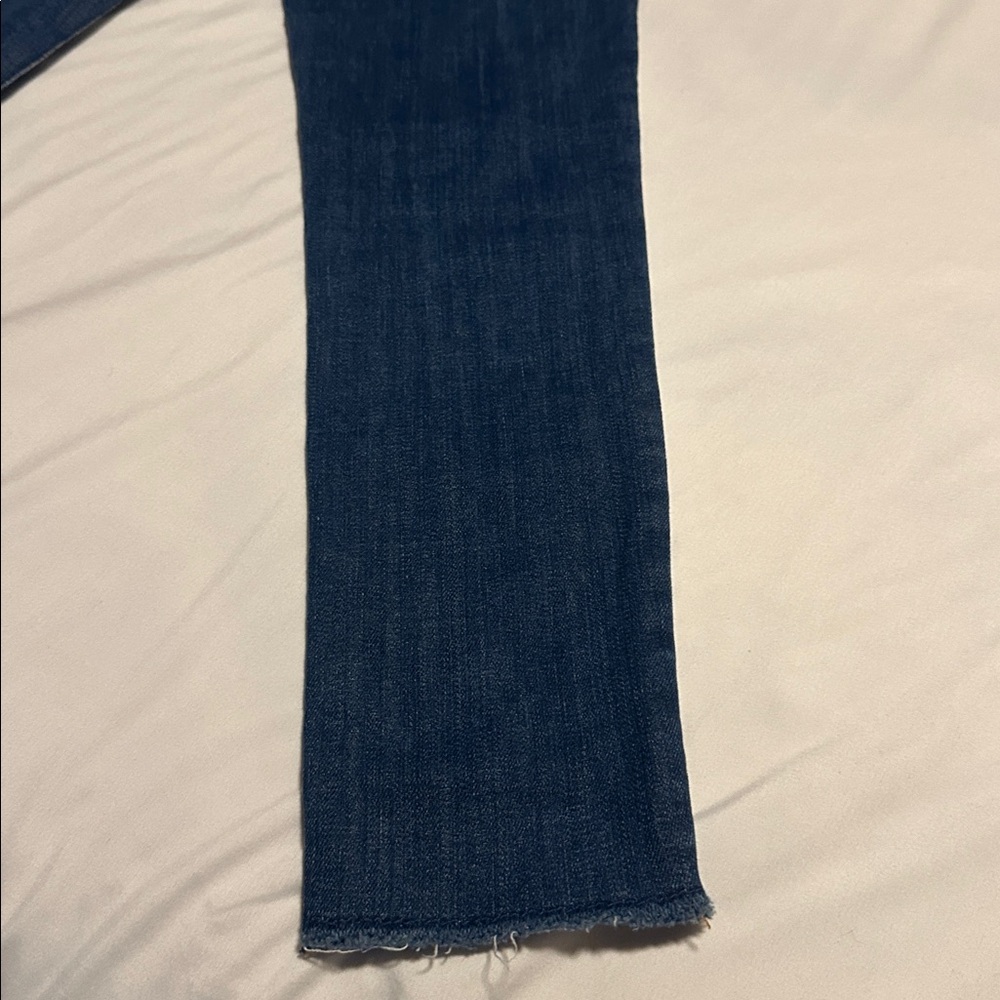 GAP Slim Stretch High Rise Distressed Ankle Jeggings 10 Slim - Picture 8 of 8